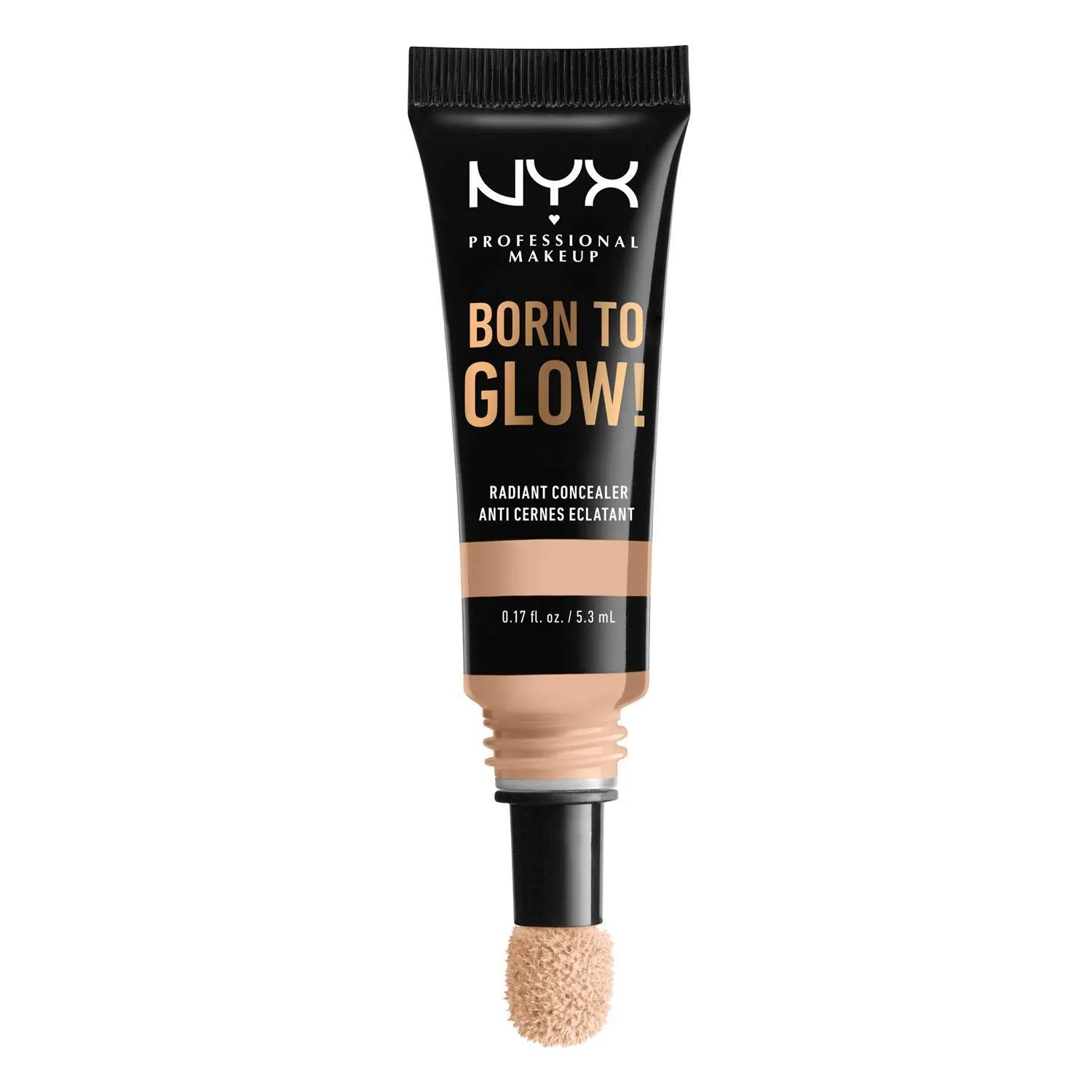 NYX PROFESSIONAL MAKEUP Born To Glow Radiant Concealer, Medium Coverage - Vanilla