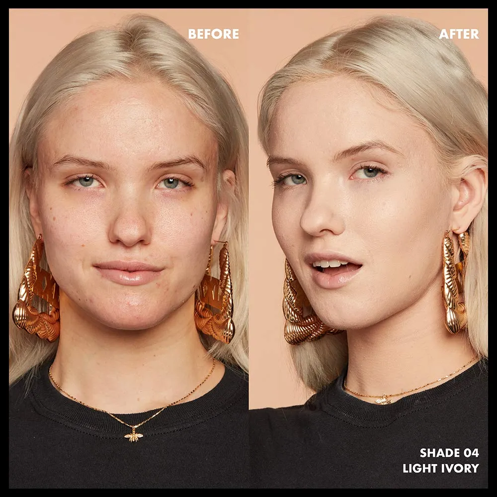NYX PROFESSIONAL MAKEUP Total Control Pro Drop Foundation, Skin-True Buildable Coverage - Light Ivory