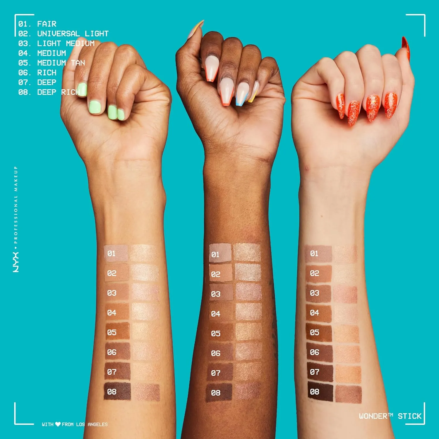 NYX PROFESSIONAL MAKEUP Wonder Stick, Face Shaping & Contouring Stick - Fair