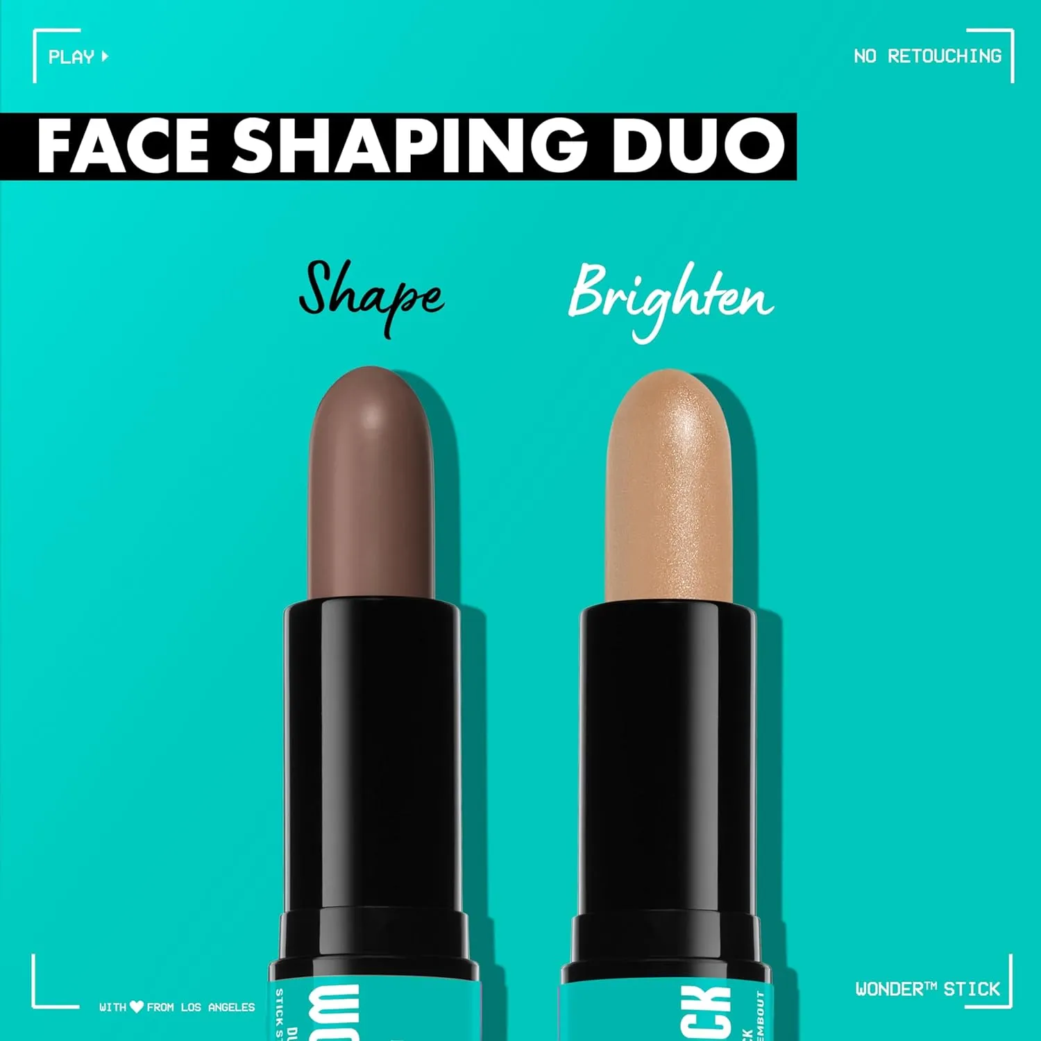 NYX PROFESSIONAL MAKEUP Wonder Stick, Face Shaping & Contouring Stick - Fair