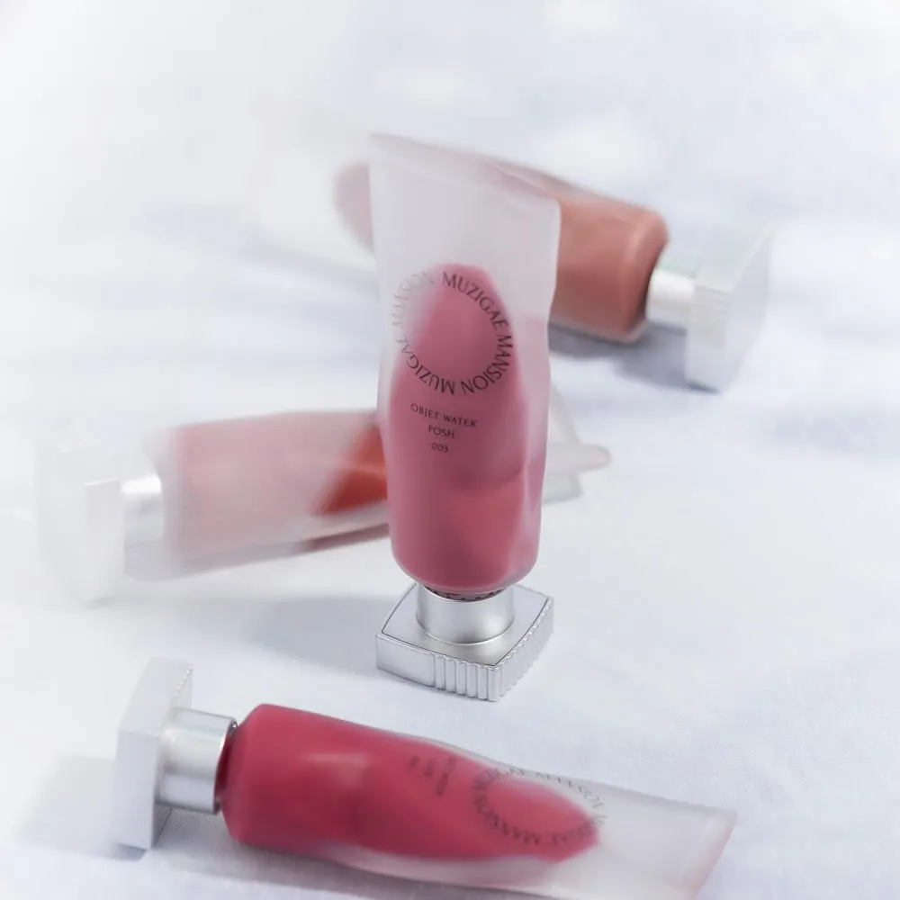 Objet Water Lip Stain Matte Lipstick – (Watery to Blurry Tint), Long-Lasting, Hydrating, Waterproof Wear – K-Beauty Liquid Lipstick for Women, Bold Red Tinted Gloss (002 SPICY)