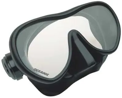 Oceanic Shadow Single Window Mask - All Black - Regular
