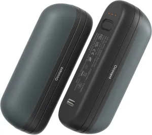 OCOOPA 2 in 1 Magnetic Rechargeable Hand Warmers, UT2s Mini Electric Handwarmers 2 Pack, Split USB-C, Reusable Portable Pocket Heater, Raynauds, Golf, Christmas, Tech Gifts for Women Men