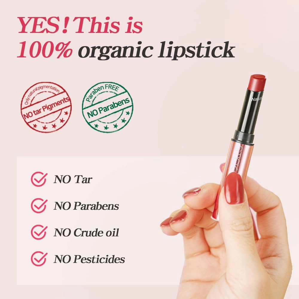 Orange Coral Lipstick For Women Exfoliation hydration NS BEAUTY Lux Triple Cure Lipstick Muse (0.12oz)