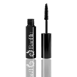 Organic Mascara and Lash Conditioner, Long and Healthy Lashes, Non-Irritating 100% Natural Formula, Black