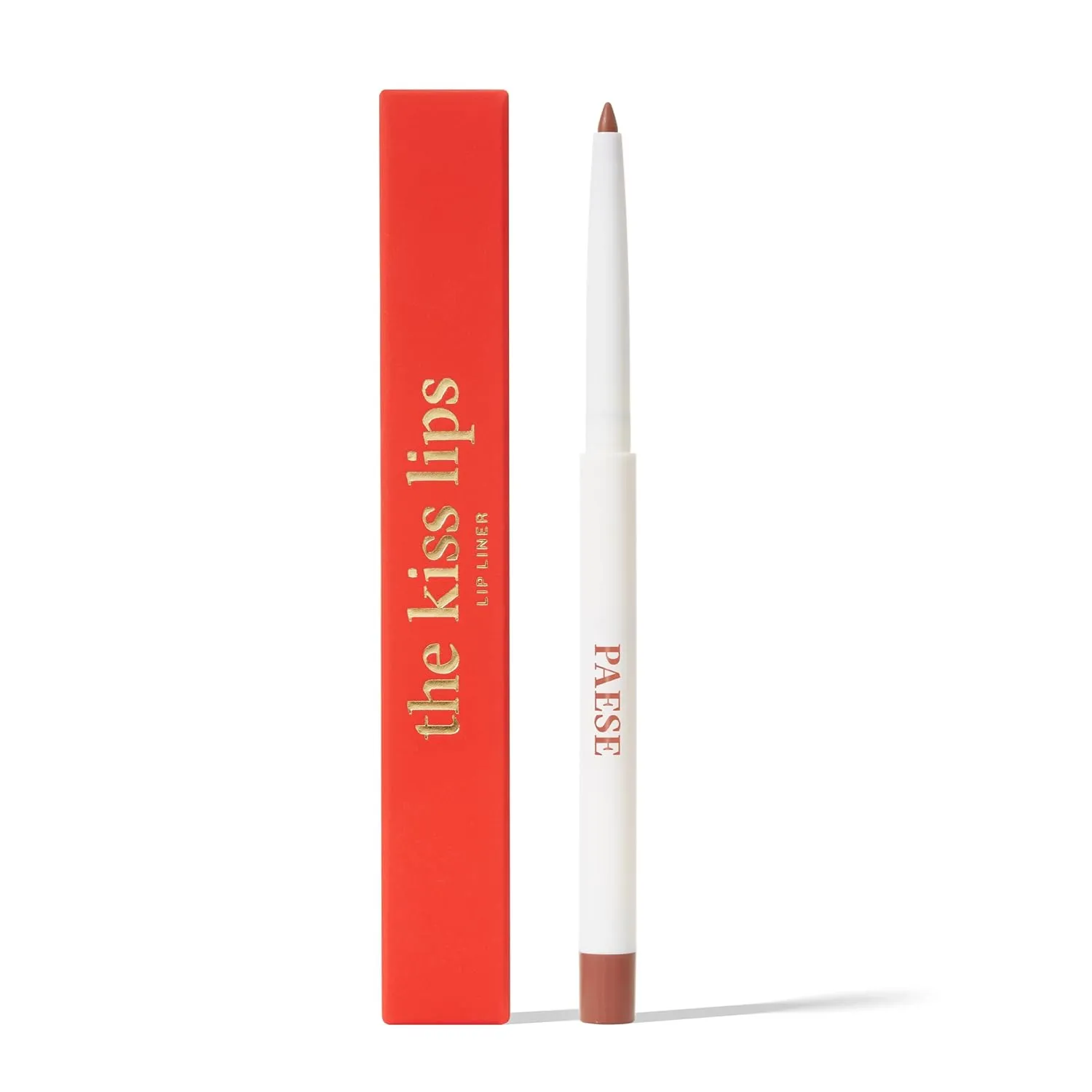 Paese Kiss Lips Lip Liner, formula enriched with Vitamin E, Soft Matte Effect (01 Nude Beige, 0.3)