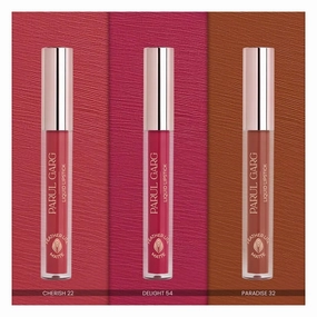 Paparul Garg Beauty Bold Matte Liquid Lipstick Trio – Paradise (Brown), Cherish (Rose Pink) & Delight (Berry Pink) | Smudge-Proof, Long-Lasting & Vegan | Medium to Deep Skin Tones