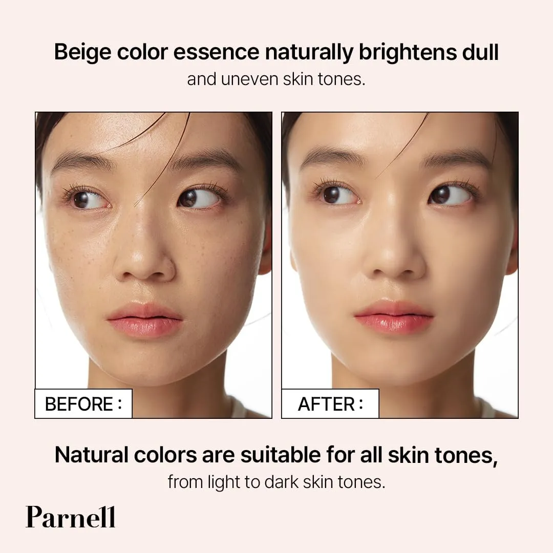 Parnell Cicamanu Serum In Matte Cushion 15g (#23 Natural beige) | Lightweight, Long-Lasting Matte Foundation with Skincare Benefits for Smooth, Flawless Skin | K-Beauty