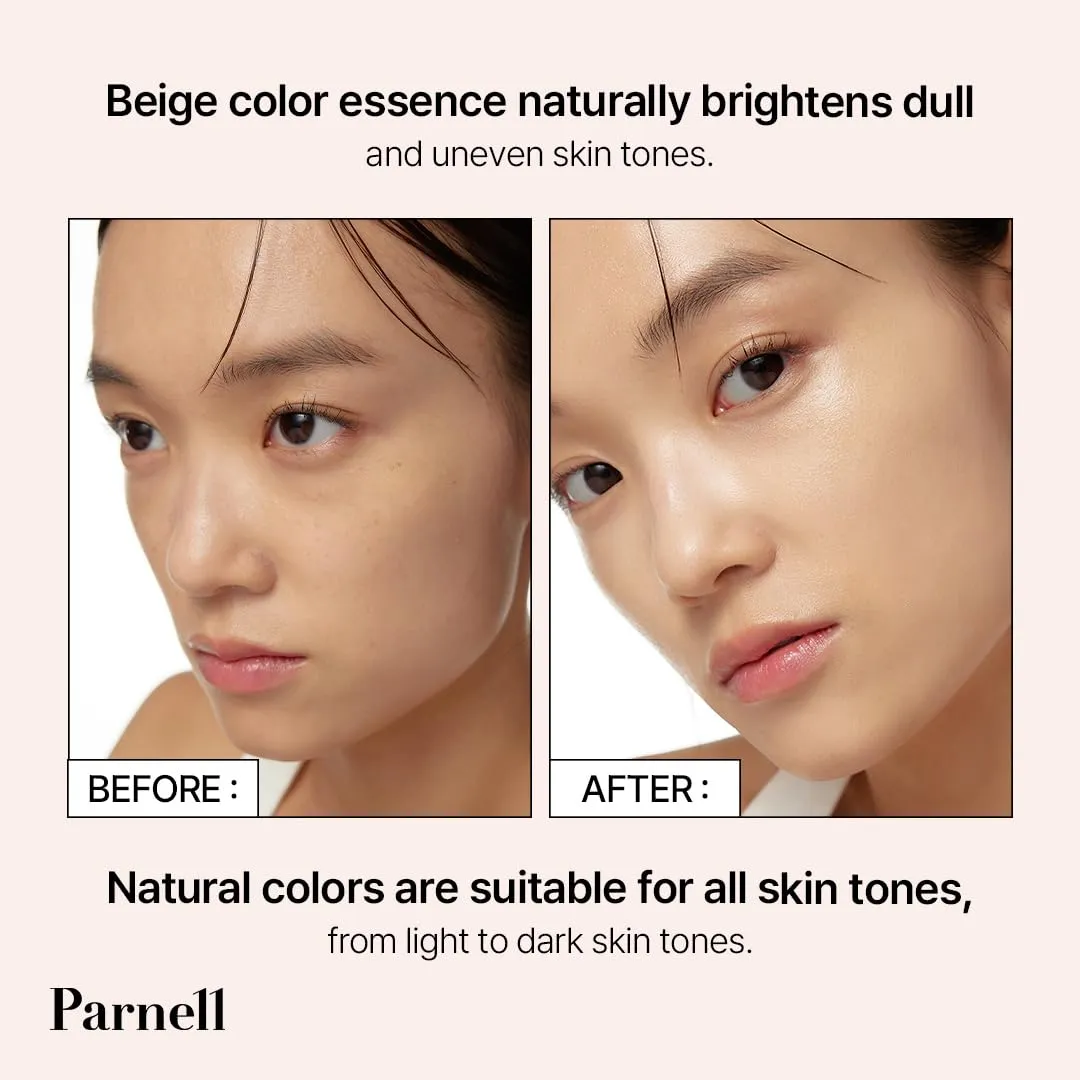 Parnell Cicamanu Serum In Matte Cushion 15g (#23 Natural beige) | Lightweight, Long-Lasting Matte Foundation with Skincare Benefits for Smooth, Flawless Skin | K-Beauty