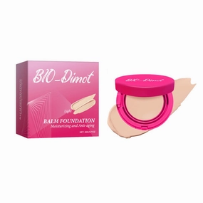 Peptide Bounce Balm Foundation, 2025 New Age-Defying Foundations Hydrating Peptide Bounce Foundation, Natural Finish Foundations for All Skin Types (Natural Color)