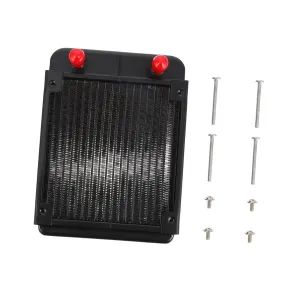 Pipe Aluminum Heat Exchanger for CPU Efficient Liquid Cooling Radiator Easy Installation with Screw Bag Enhanced Heat Dissipation for Computer Supply Premium Finish