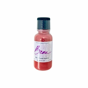 Professional Lip Pigment for Permanent Makeup (15ml) - Coral Sunrise Permanent Lip Stain - Earthy Pink Permanent Lipstick Pigment for Lip Tattoo or Liner - PMU Supplies for Stunning Lip Makeup