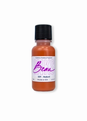 Professional Lip Pigment for Permanent Makeup (15ml) - Naked Permanent Lip Stain - Earthy, Neutral Nude Permanent Lipstick Pigment for Lip Tattoo or Liner - PMU Supplies for Stunning Lip Makeup