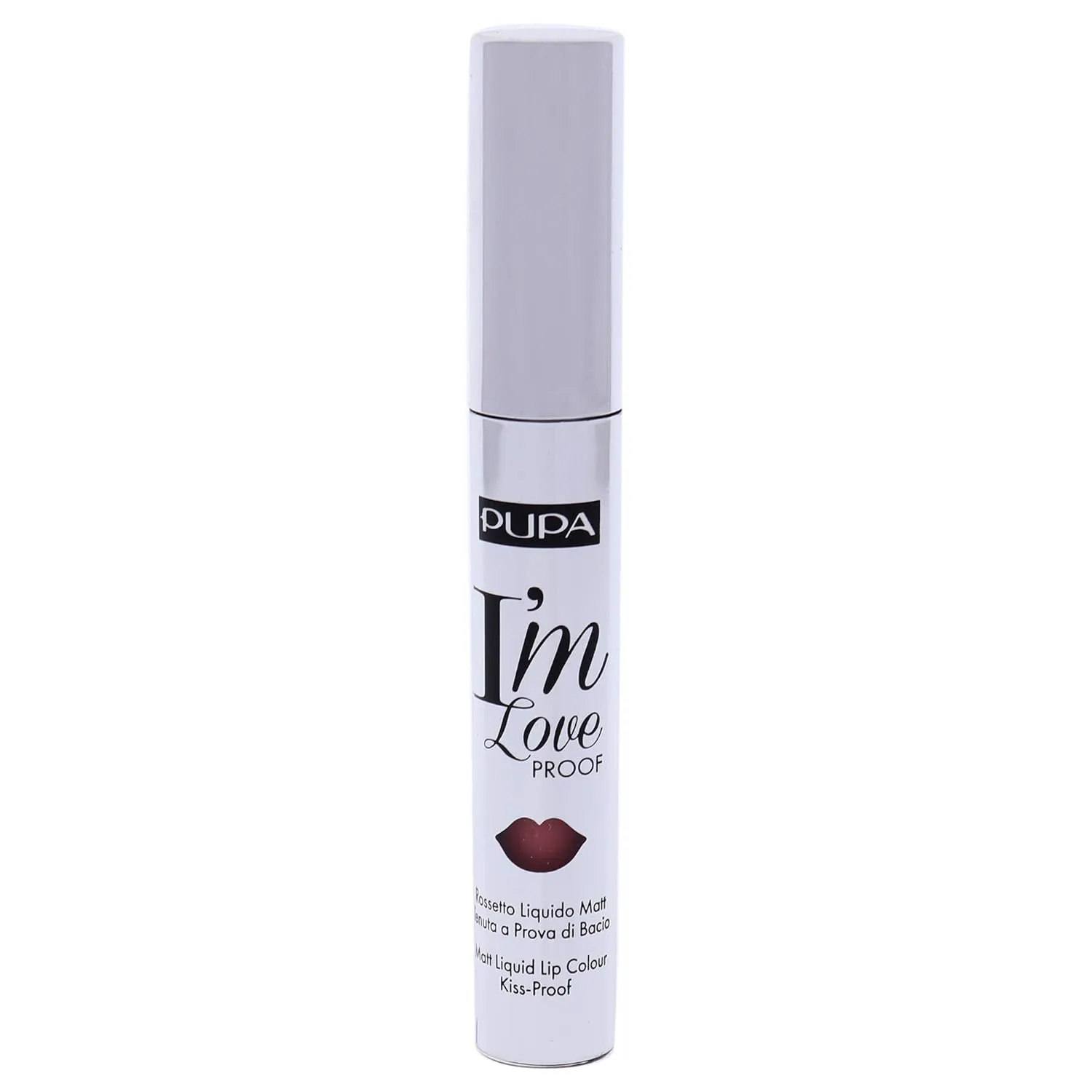 Pupa Milano I Am Love Proof Matt Liquid Lip Color - 002 Delicate Nude for Women - 0.09 oz Lipstick