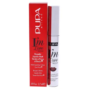 Pupa Milano I Am Love Proof Matt Liquid Lip Color - 002 Delicate Nude for Women - 0.09 oz Lipstick