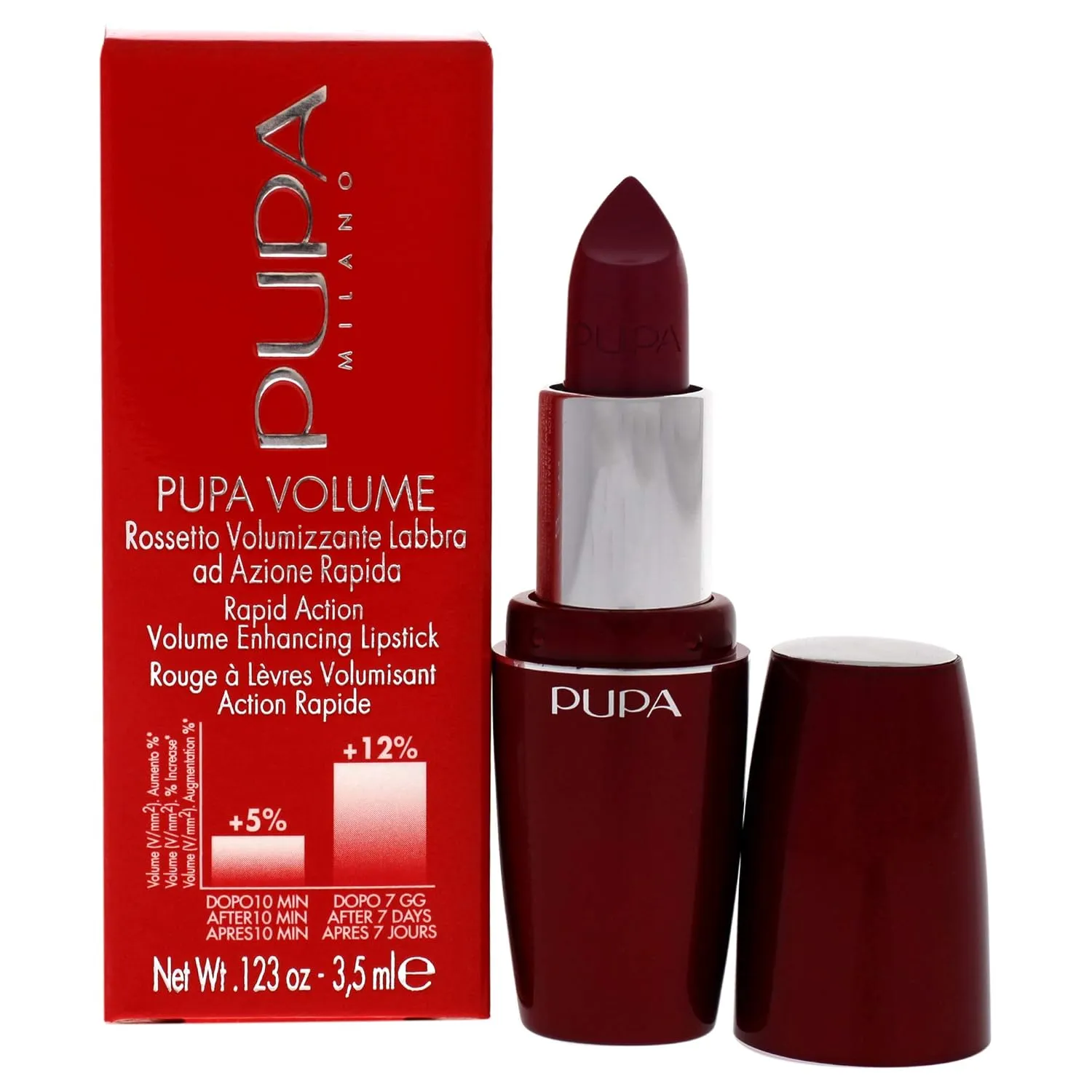 Pupa Volume Lipstick - # 302 (Coral Pink) 3.5ml