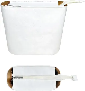 Purse Organizer Insert, Inner Liner Bag Organizer Insert Fit for Hermes In The Loop18/23 Bucket Slim Dupont Paper Inside Storage Bag In Bag Organizer Insert (Style-04, 18size)