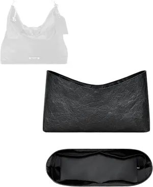 Purse Organizer Insert, Inner Liner Bag Organizer Insert Fit for LV Vagabond Hobo Dupont Paper Inside Storage Bag In Bag Organizer Insert (Style-01)
