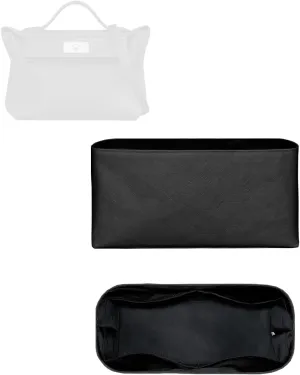 Purse Organizer Insert, Slim Inside Storage Bag Organizer Insert Fit for Hermes Kelly24/24 Handbag Dupont Paper Inner Liner Pouch (Style-01, Small)