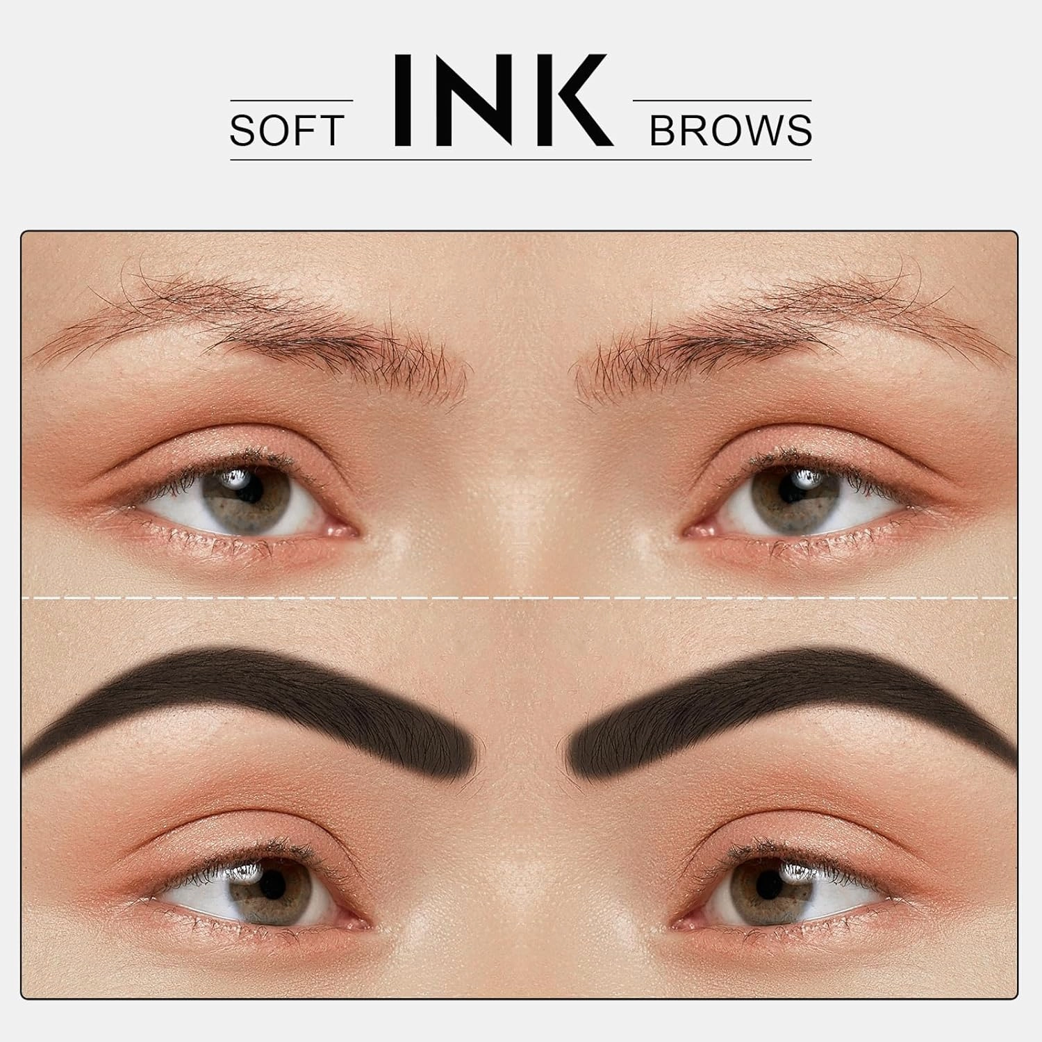 QUELLE Microblading Ink Permanent Makeup Pigment 0.5oz/15ml Eyebrow Ink Microblading Pigment for Eyebrow Eyeliner (Black Brown)