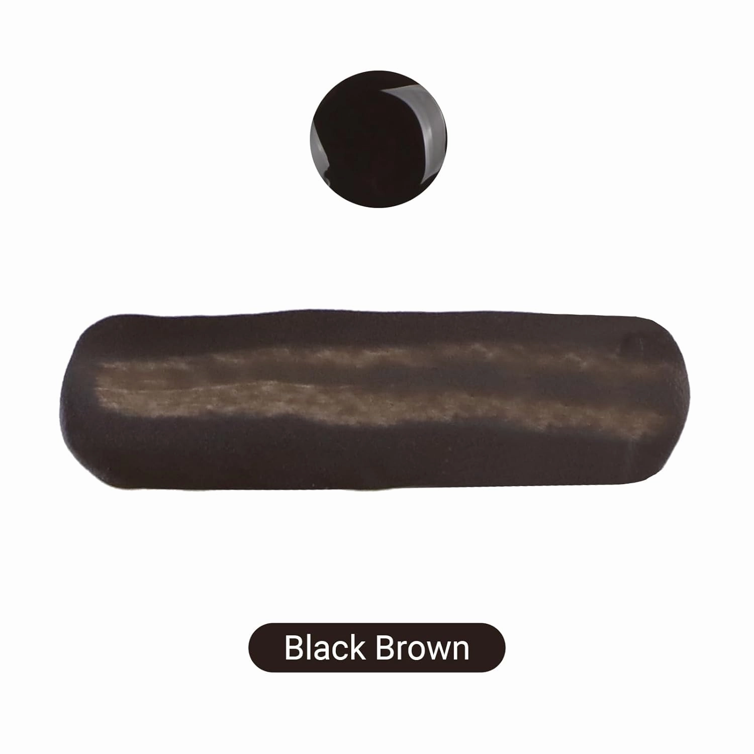 QUELLE Microblading Ink Permanent Makeup Pigment 0.5oz/15ml Eyebrow Ink Microblading Pigment for Eyebrow Eyeliner (Black Brown)