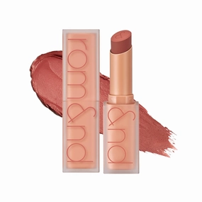 R&ND Zero Matte Lipstick 3g, 23 RUDDY NUDE, Soft & Blurry, Trendy Lips, K-Beauty, No Wrinkly Lips, Intense Color, Highly Pigmented, Lasts All Day, Matte Finish, Ultra-Adhesive