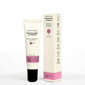 R-areC,hemistry Pretty Pout Protecting Day Lip Balm|SPF 20|Protection From Sun For All Skin Types|Contains Beetroot Extracts, Bakuchiol & Almond Oil|Fights Pigmentation|Berry Flavor (Pink)|10 gms