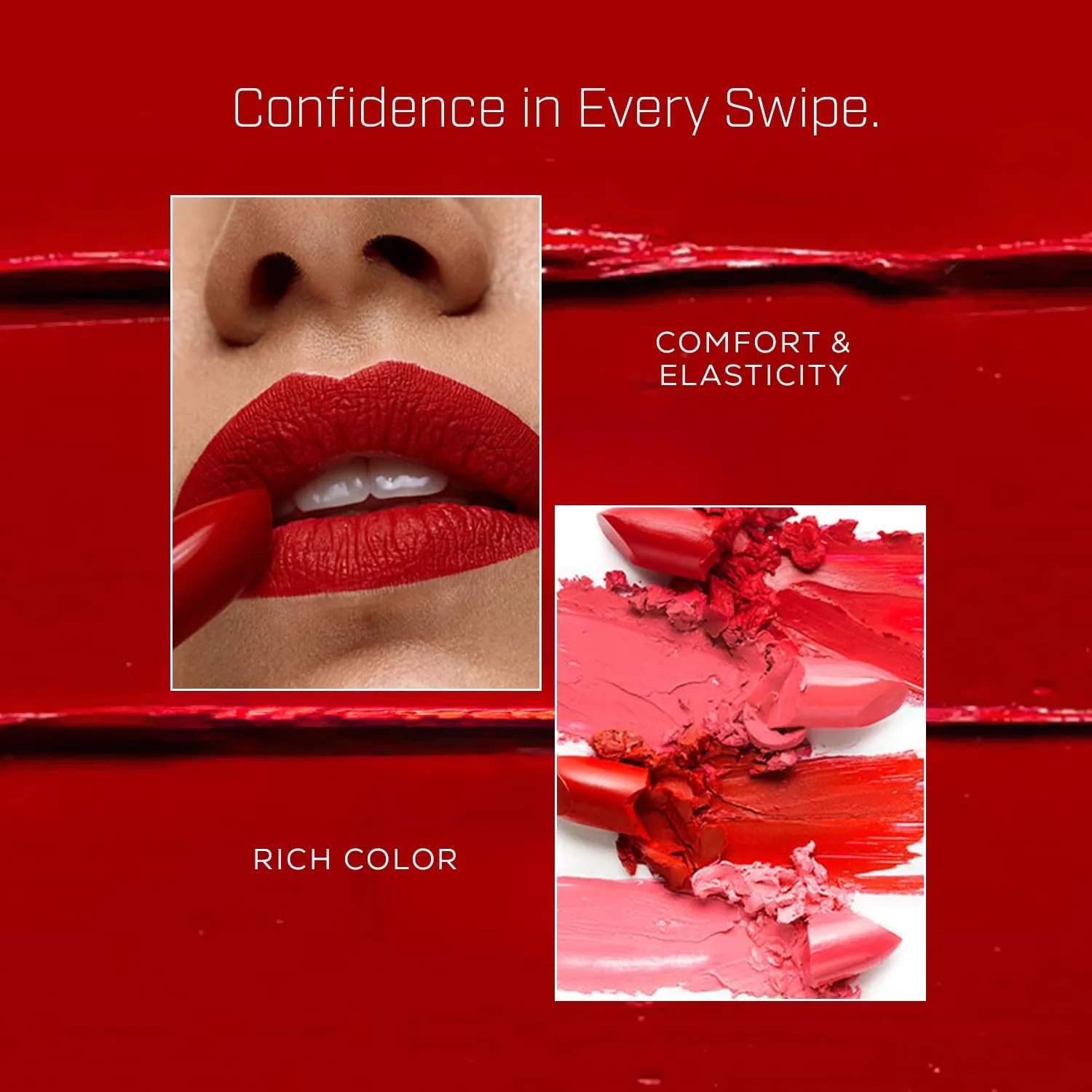 Radiant Professional Advanced Care Lipstick - Ultra Nourishing, Moisturizing Long Lasting Lipstick With Vitamin E- UVA UVB Filters - MATTE - Scarlet (206)
