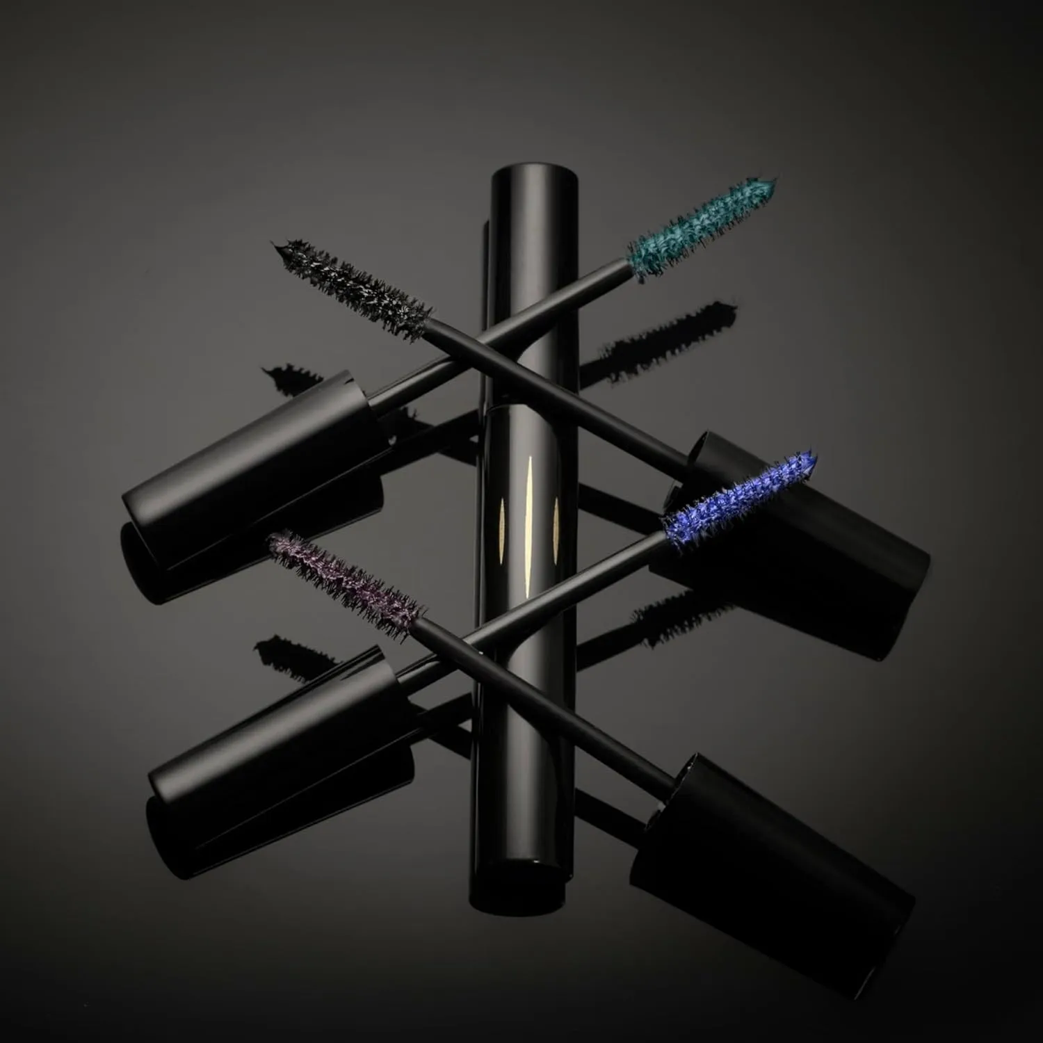 RADIANT PROFESSIONAL Impressive Lashes Voluminous Mascara (8ml) – Black/Blue/Purple Color Mascara – Lengthening, Long-Lasting & Smudge-Proof – Dramatic Volume for False Lash Effect (01 Black)