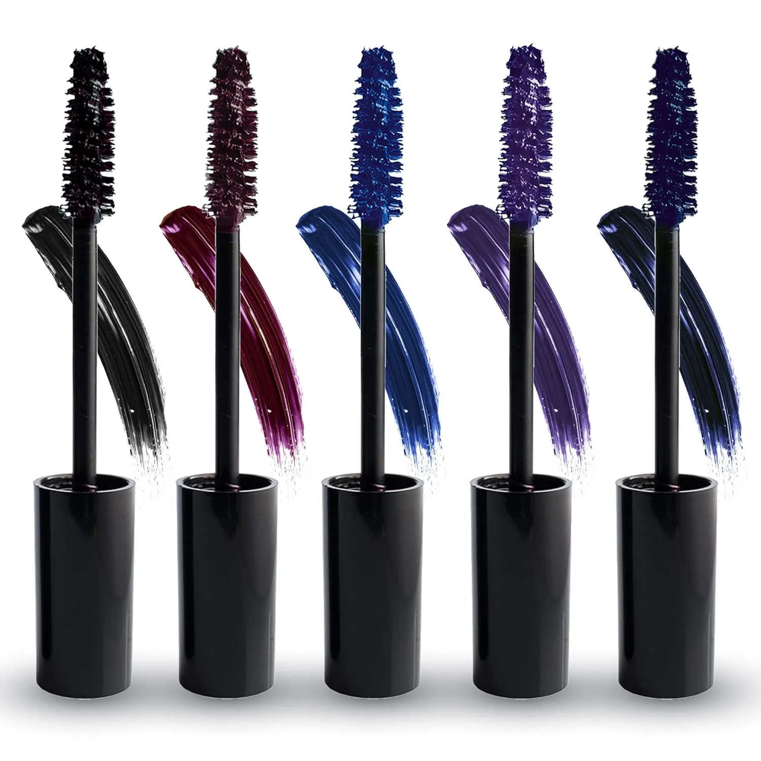 Radiant Professional Volume & Curl Mascara – Lengthening & Volumizing, Smudge-Proof, for Sensitive Eyes, Ideal for Mature & Young Women, 0.43 oz (02 Plum Brown)