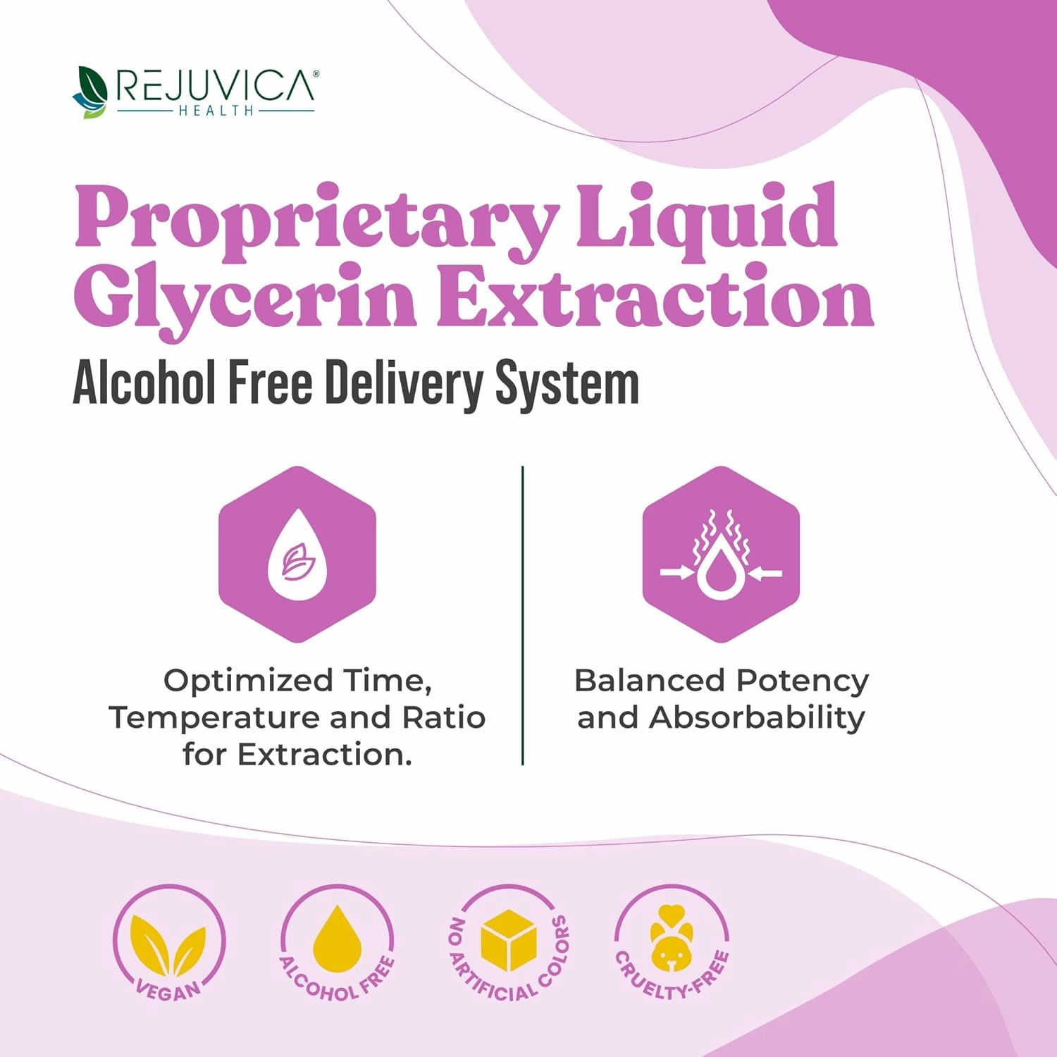 Rejuvica Health Balanced Femme - Advanced Female Balance Support Supplement - Liquid Delivery for Better Absorption - Vitex, Dong Quai, Black Cohosh, Maca Wild Yam & More!