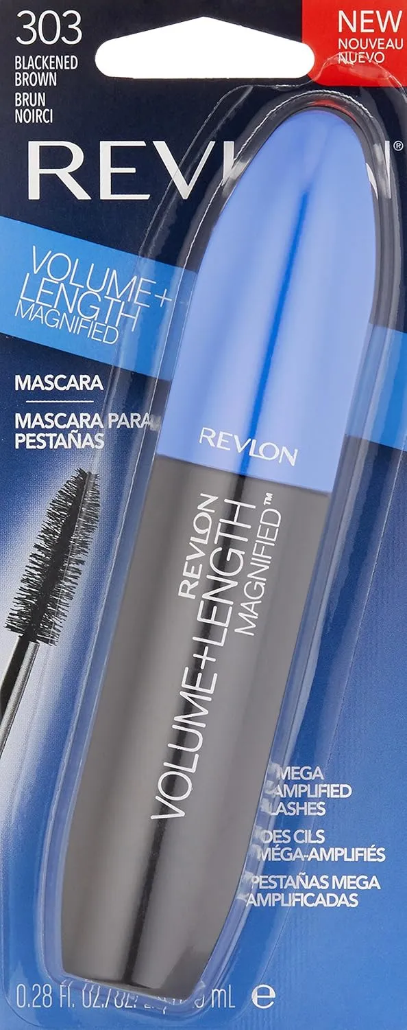 Revlon Volume   Length Magnified Mascara, Blackened Brown