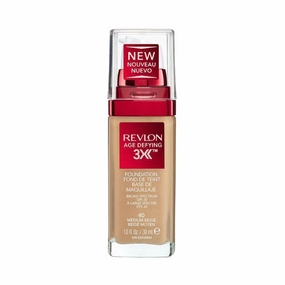 Revlon Age Defying 3X Foundation 40 Medium Beige