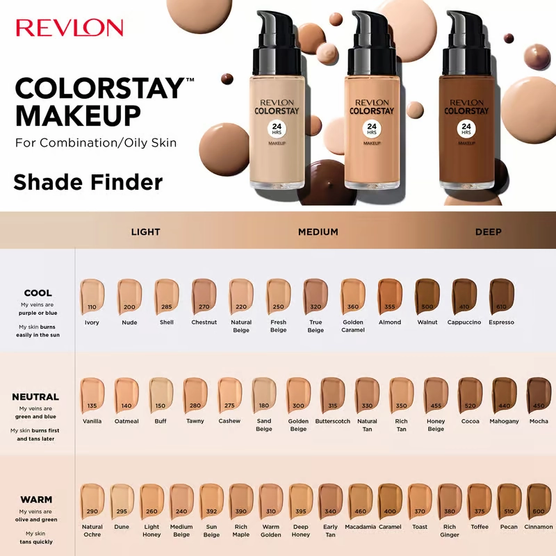 Revlon ColorStay Makeup Combination/Oily 140 Oatmeal