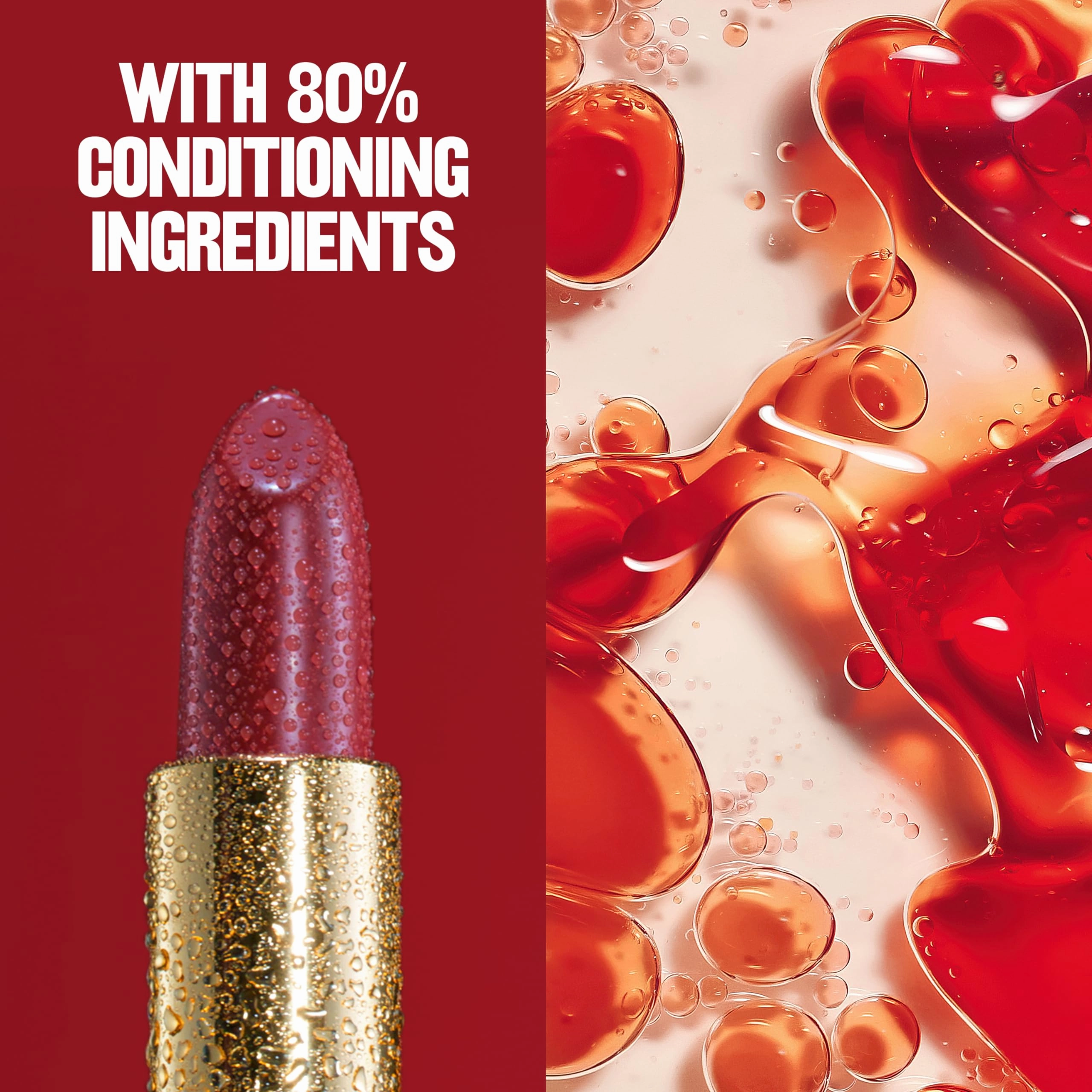 Revlon Super Lustrous Lipstick, Creamy Formula For Soft, Fuller-Looking Lips, Moisturized Feel, 674 Coral Berry, 0.15 oz