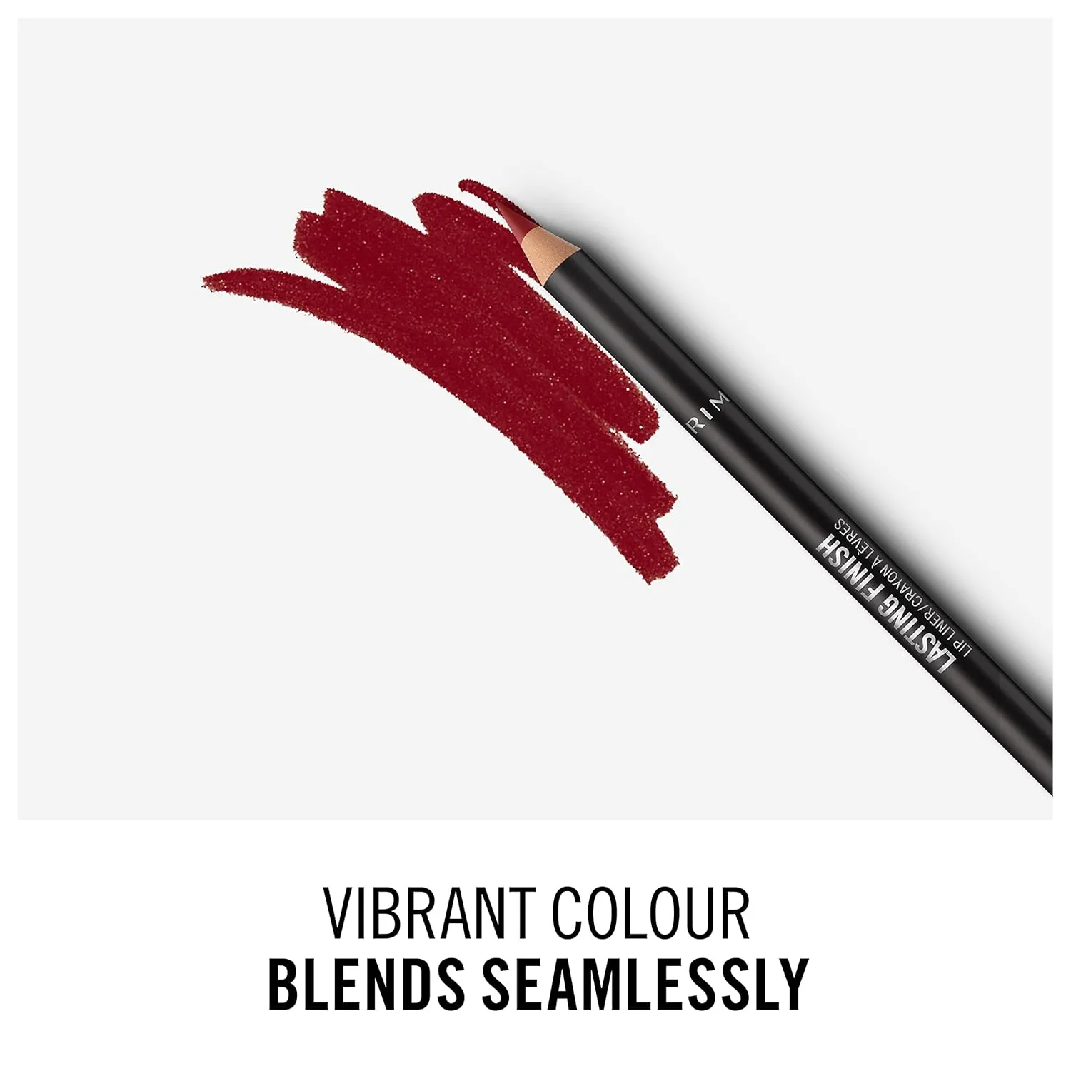 Rimmel Lasting Finish 8HR Lip Liner, 580 Bitten Red, Shelf Pack of 3