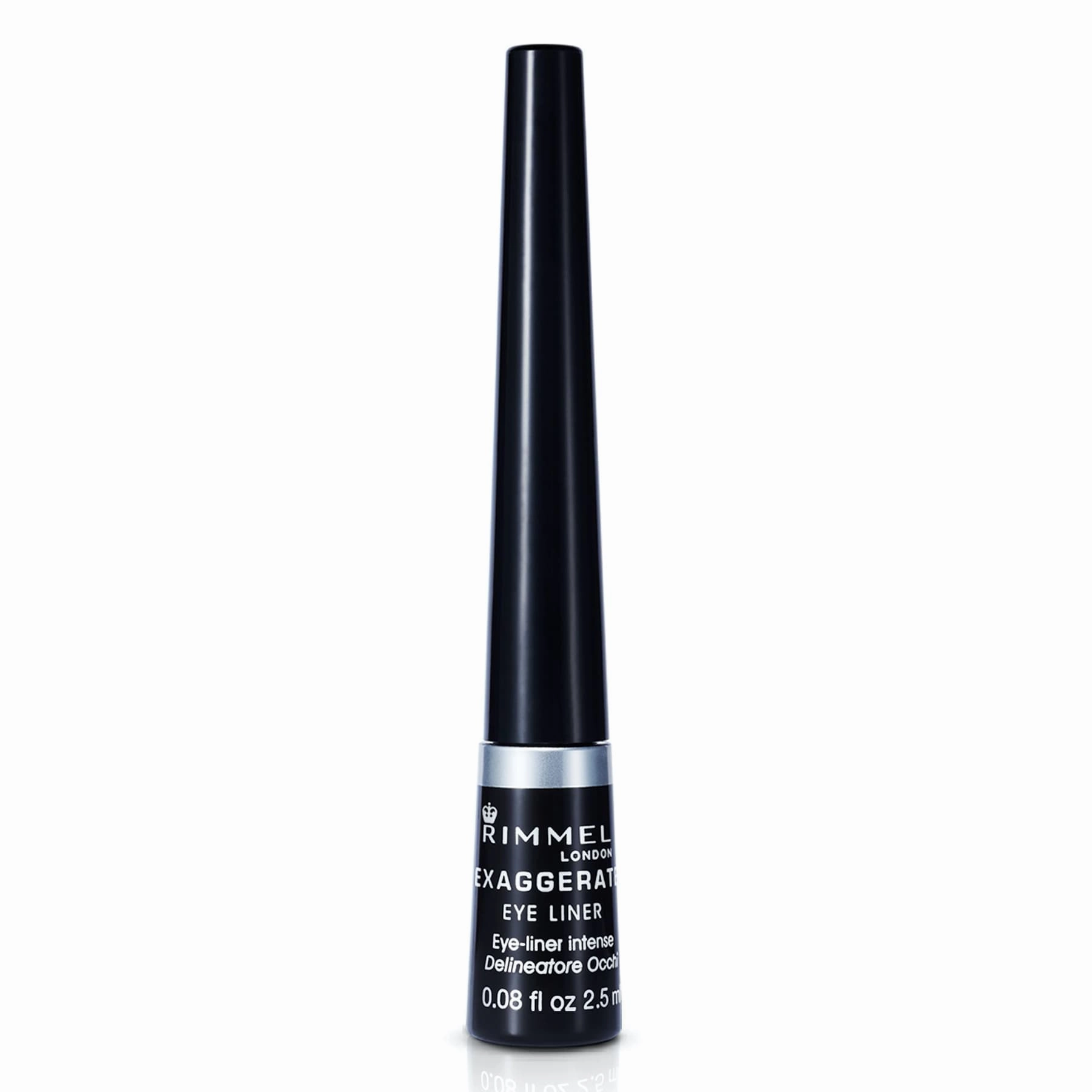 Rimmel Exaggerate Liquid Eyeliner Black 2.5ml