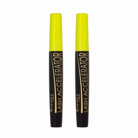 Rimmel Lash Accelerator Mascara, Extreme Black (2-Pack)