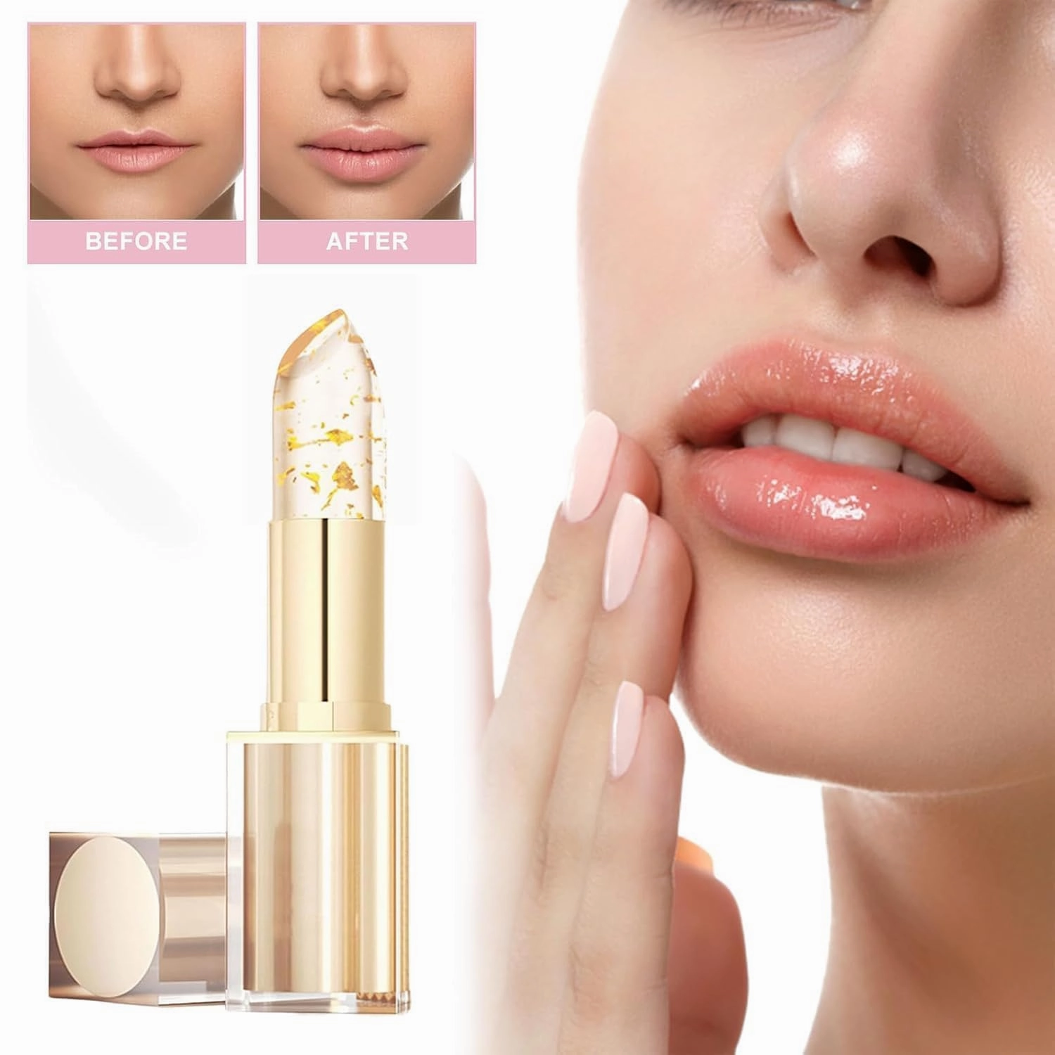 Roarrave Mood Lipstick, Mood Lipstick Color Changing Long Lasting, Transferproof Color Changing Lipsticks, Deep Nourishment (1PCS)
