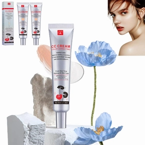 Satinskin Cc Cream - Satinskin Cc Cream Korean, Korean Cc Color Changing Cream, Experience a Natural, Glass-Skin Glow in Seconds with a Color That Perfectly Matches Your Unique Skin Tone (2 Pcs Light)