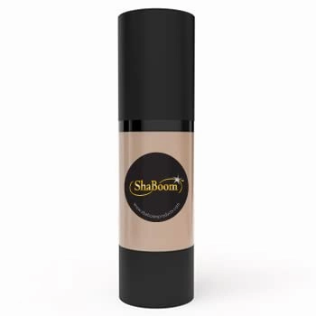 ShaBoom Beauty Natural Moisturizing Jojoba Liquid Foundation, Paraben, Fragrance, and Cruelty Free (Brown Sugar)