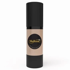 ShaBoom Beauty Natural Moisturizing Jojoba Liquid Foundation, Paraben, Fragrance, and Cruelty Free (Brown Sugar)