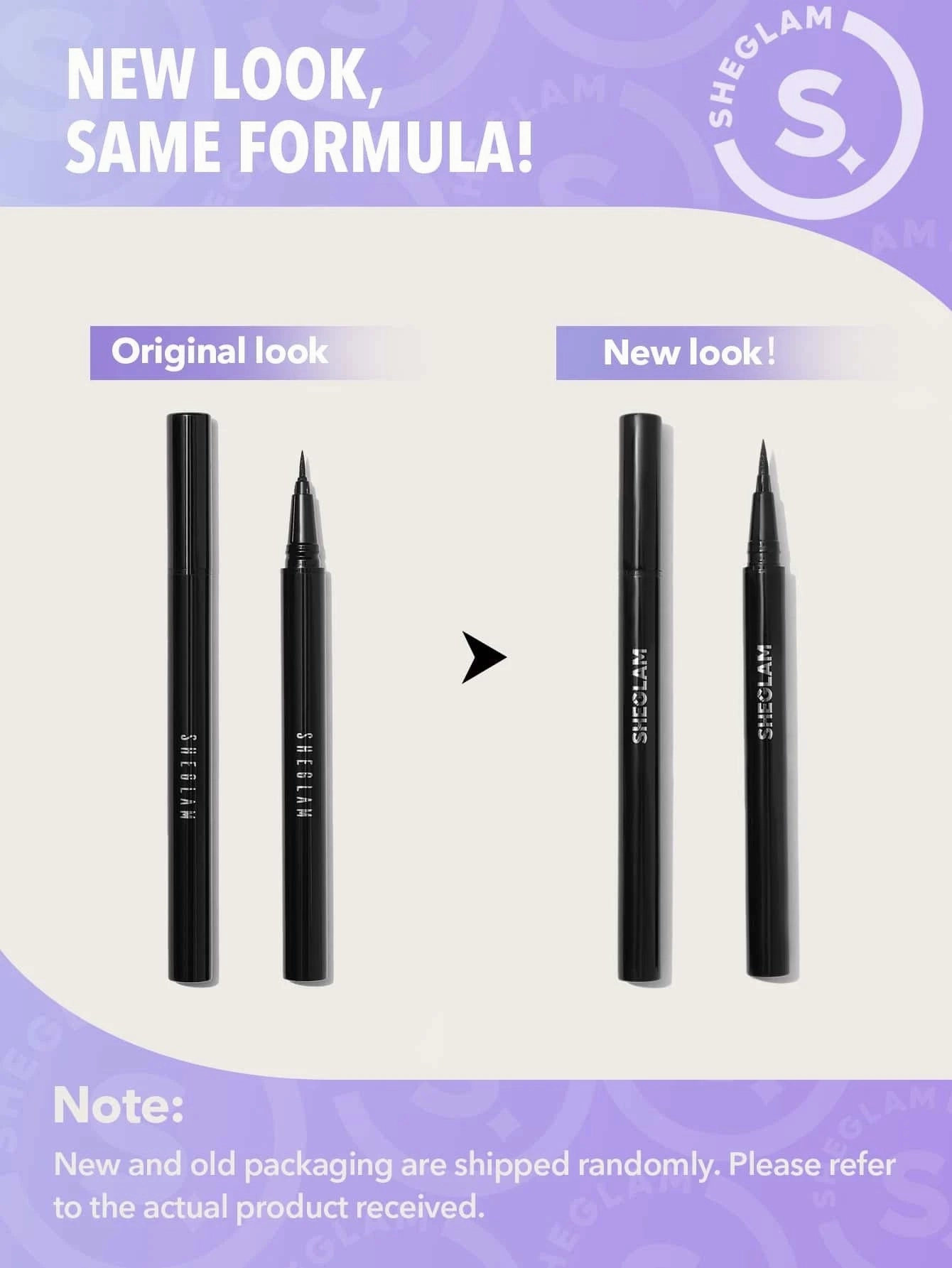 SHEGLAM Pro Precision Waterproof Liquid Eyeliner - Black