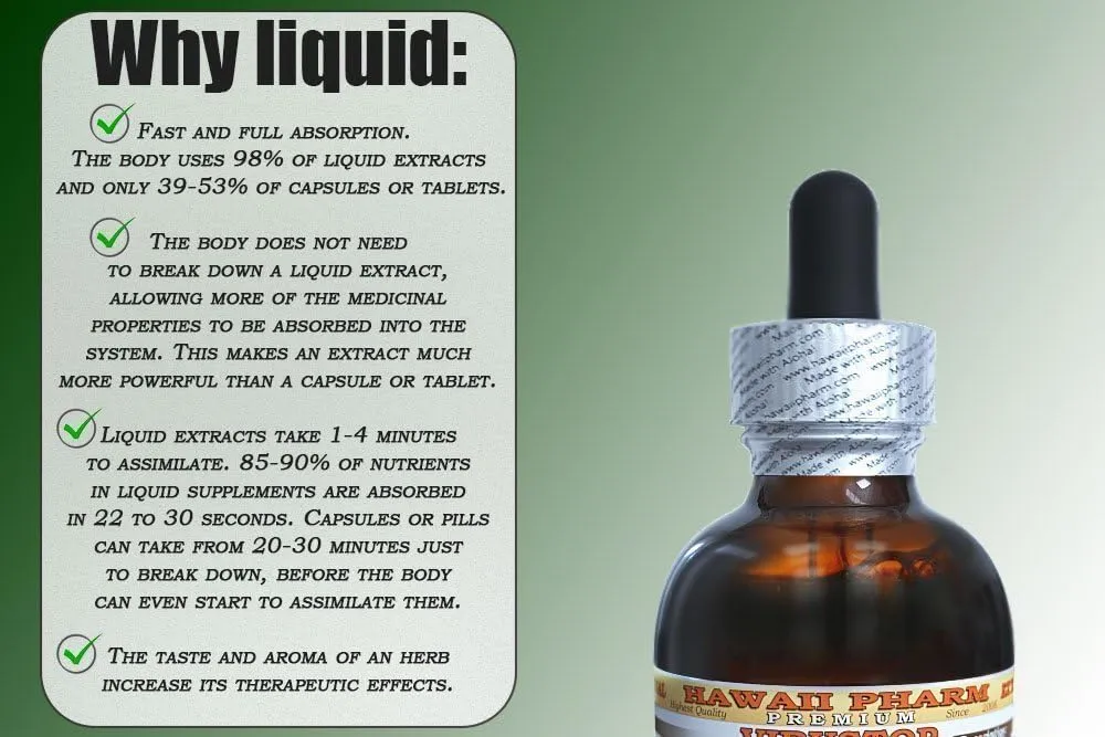 Shepherd's Purse (Capsella Bursa-pastoris) Liquid Extract 2 fl.oz