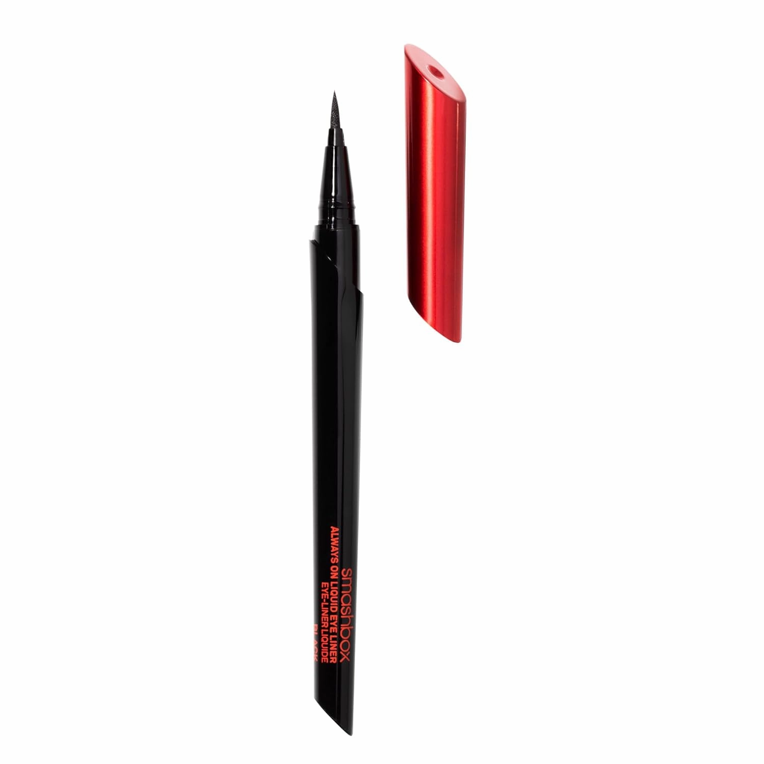Smashbox Always On Liquid 24-Hour Eye Liner | Long Lasting   Waterproof with Dramatic Precision, Black, 0.02 Ounce