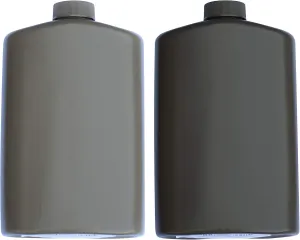 SportFlask Fighter Pilot Flask Great for Concerts, Fishing, Skiing, Backpacking, Hiking - 16oz US Military Issue Plastic Flask BPA Free Made in USA (Black   Green)