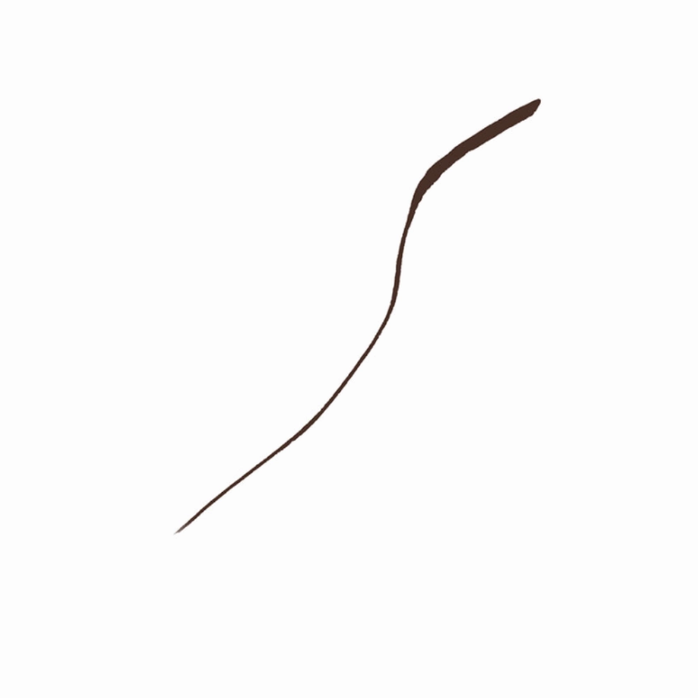 Stila Stay All Day Waterproof Liquid Eye Liner Micro Tip Dark Brown