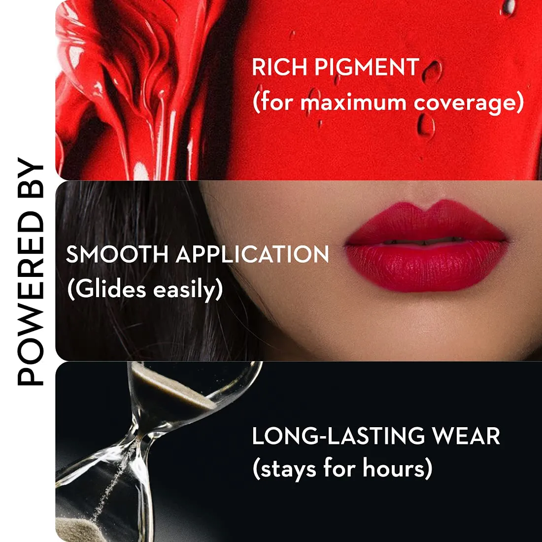 SUGAR Cosmetics Matte As Hell Crayon Lipstick33 Pepper Anderson (Orangey red) with SharpenerHighly pigmented, Creamy Texture, Long lasting Matte Finish