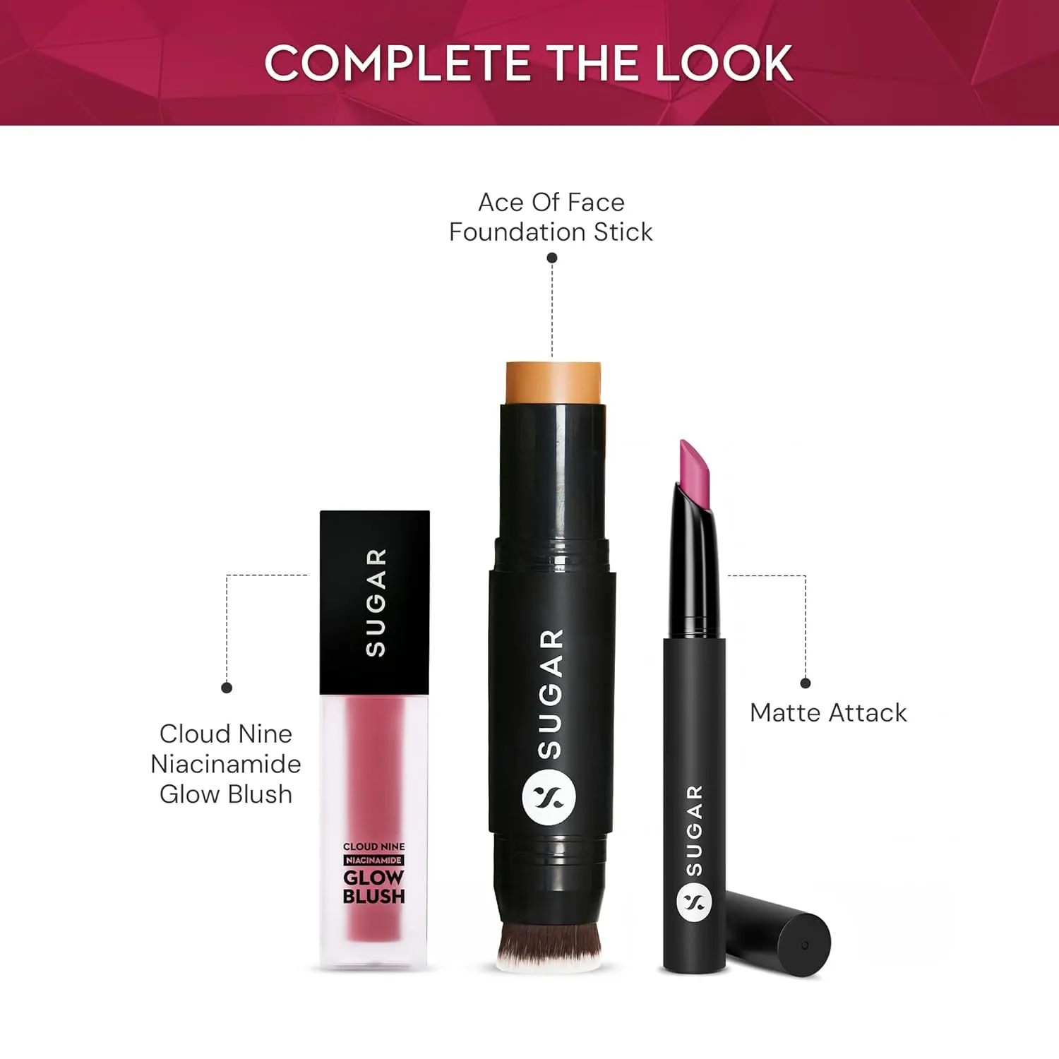 SUGAR Cosmetics Matte Attack Transferproof Lipstick - 06 Spring Crimson (Crimson Red), Red, 2 g Moisturiser, Long Lasting, Matte Finish