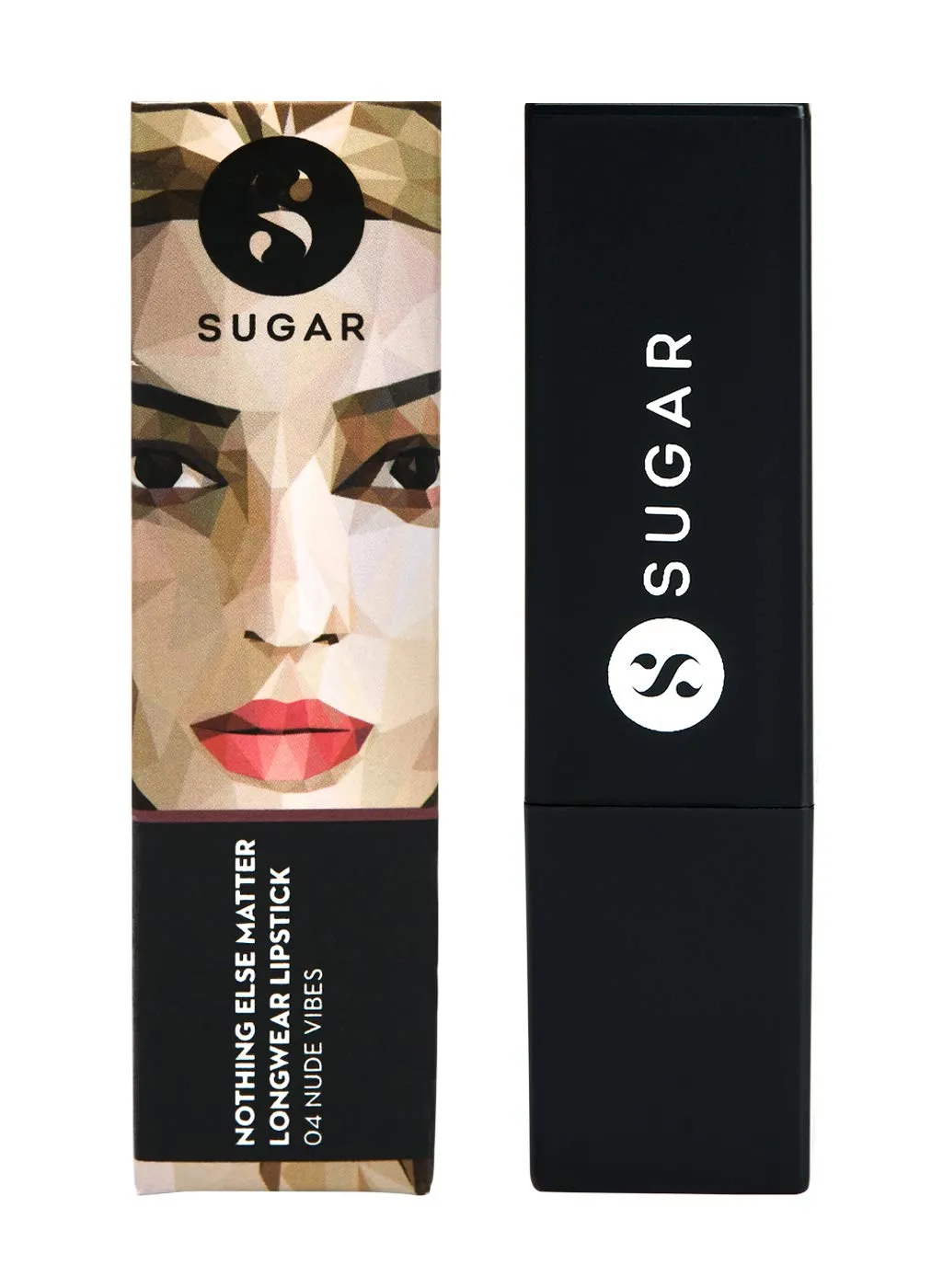 SUGAR Cosmetics Nothing Else Matter Longwear Lipstick With Premium Matte Finish - 05 Coral Dilemma (Bright Orange Red) Matte Finish, Water-Resistant, Longlasting, Paraben Free